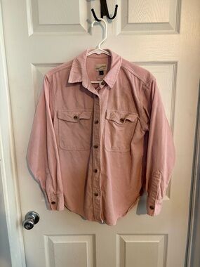 Universal Thread Women’s Pink Corduroy Shirt